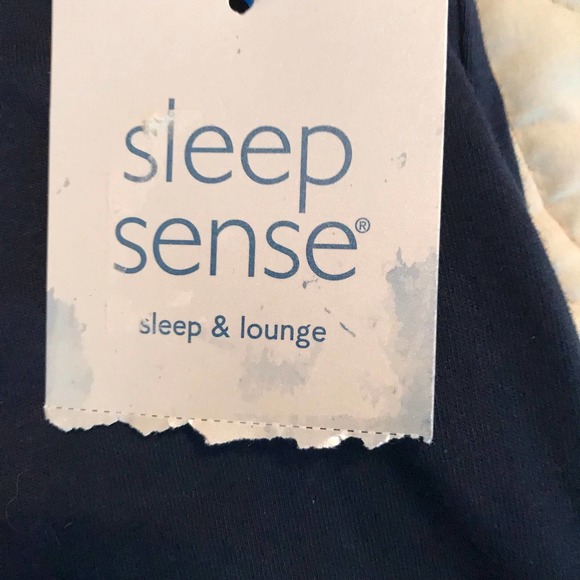Navy Blue Short Sleeve Sleep Sense Tee Go Get'em Tiger Size M NWT - Picture 2 of 6